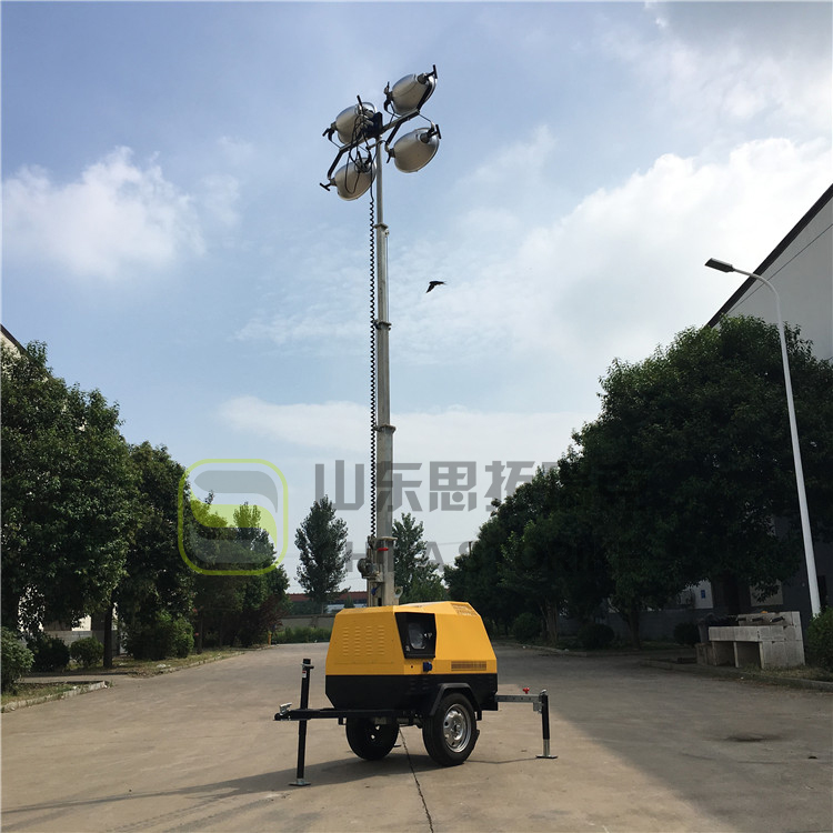 移動照明車在社會救援上的應用