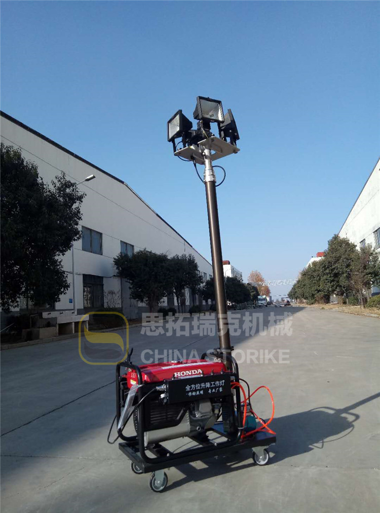 汽油發電機移動照明車燈組的技術參數